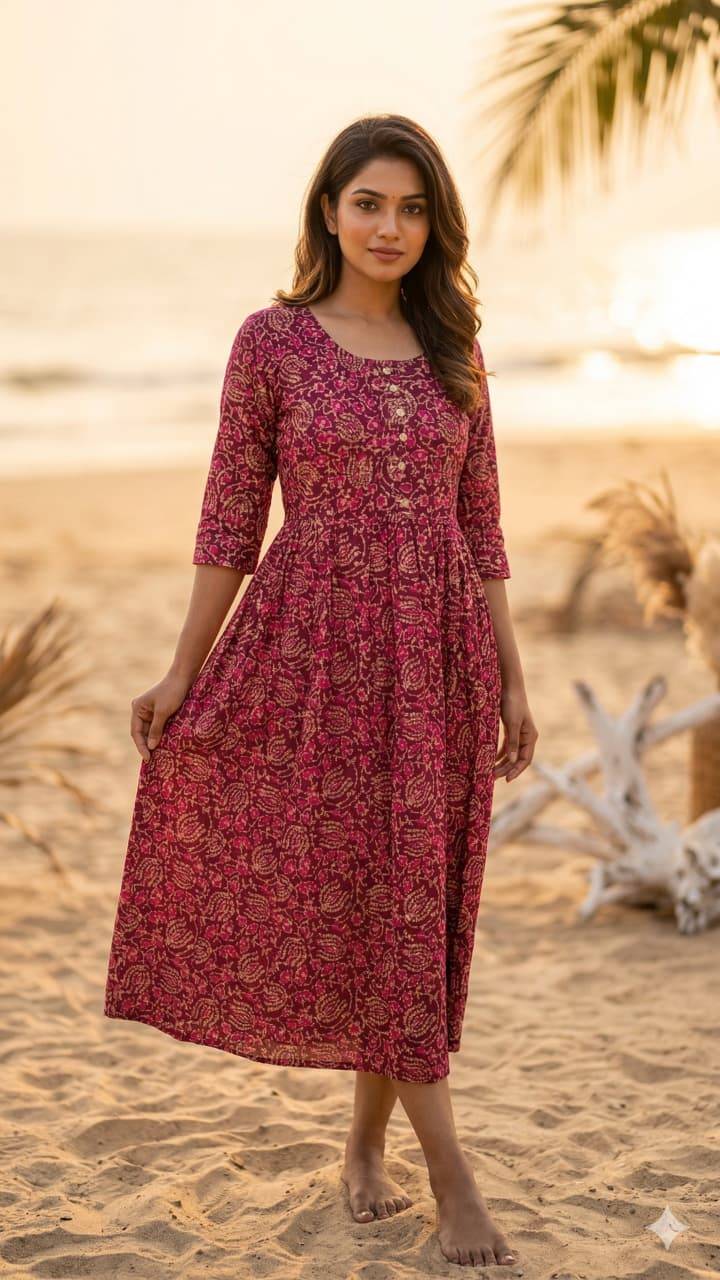  Midi Vol-1 By Kaamiri 01 To 04 Series Beautiful Festive Suits Colourful Stylish Premium Rayon Foil print Midi At Wholesale Price